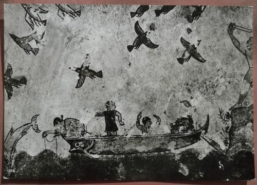Tarquinia necropoli tomba - -,