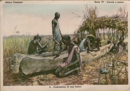 165442 antica cartolina africa - antica,